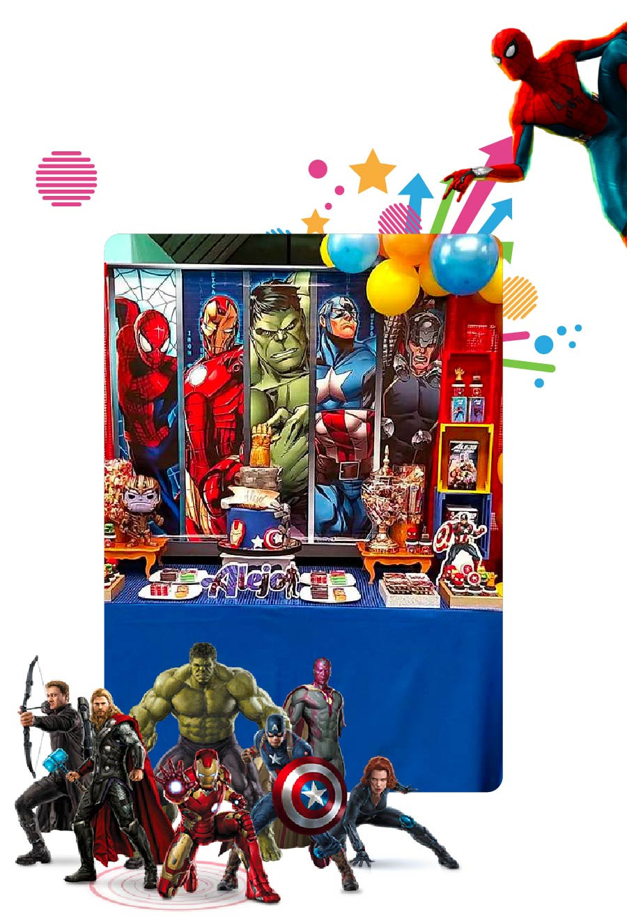 feste bambini marvel